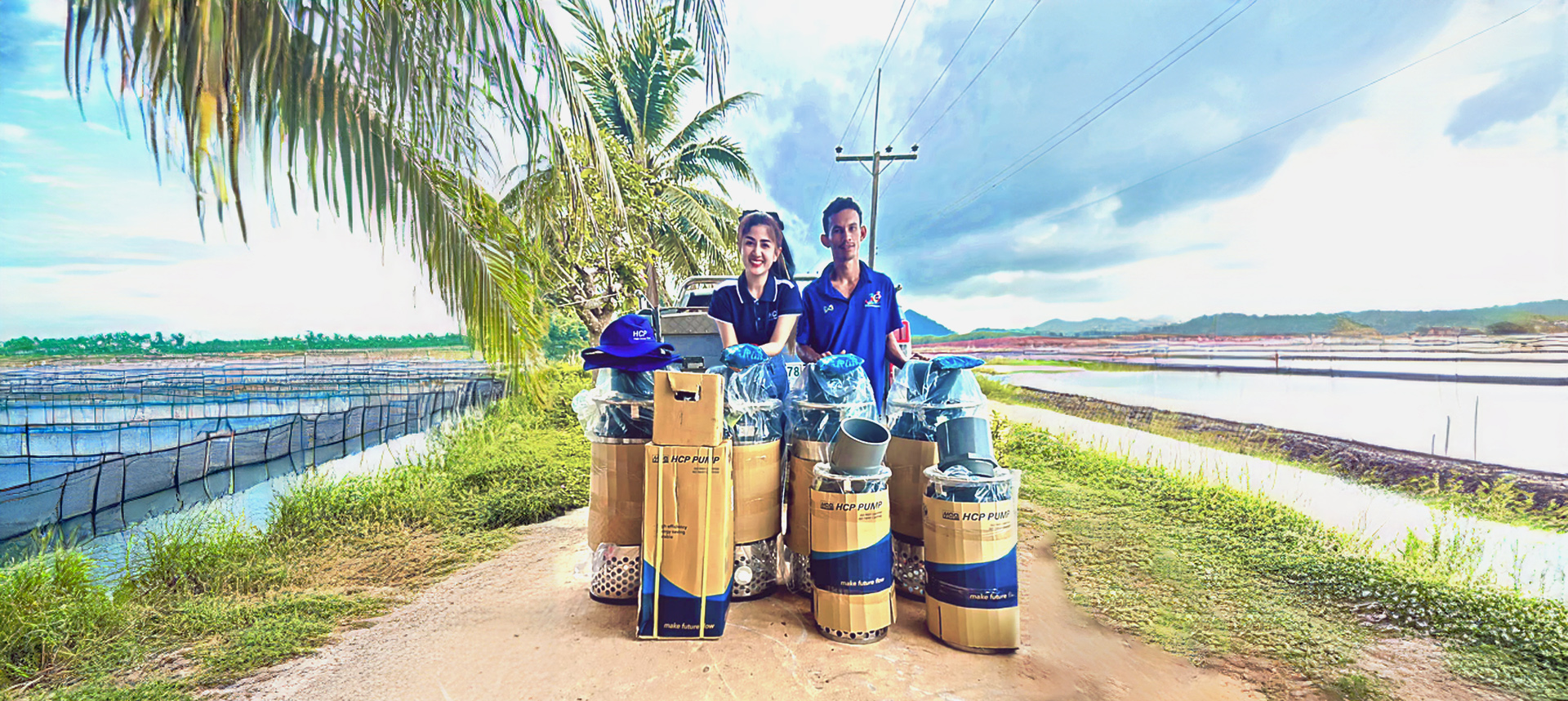 Shrimp Farm Expansion in Surat Thani, Thailand