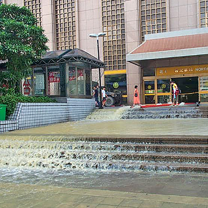 Emergency Pumping Mission During the Nari Typhoon in 2001