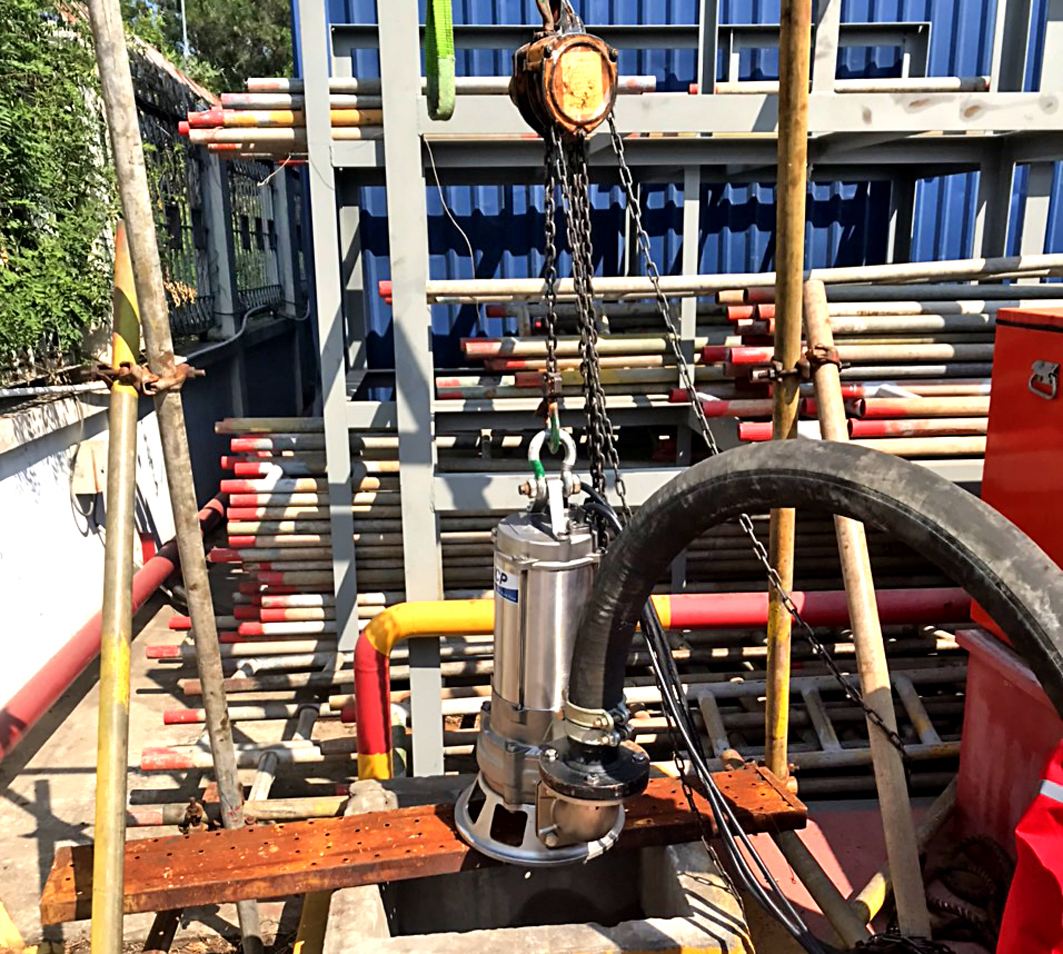 Sea Water Extraction in Vung Tau, Vietnam