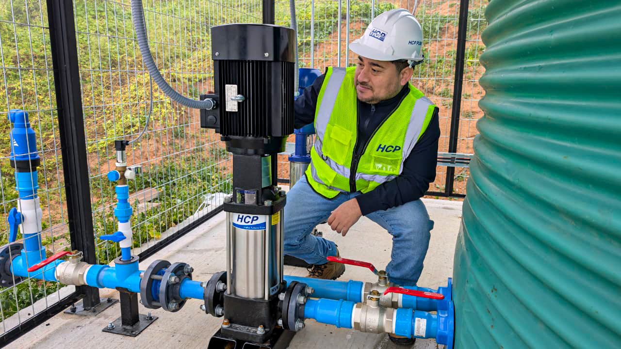Hacienda Pocochay Water Supply Station Pump Replacement in La Cruz, Chile