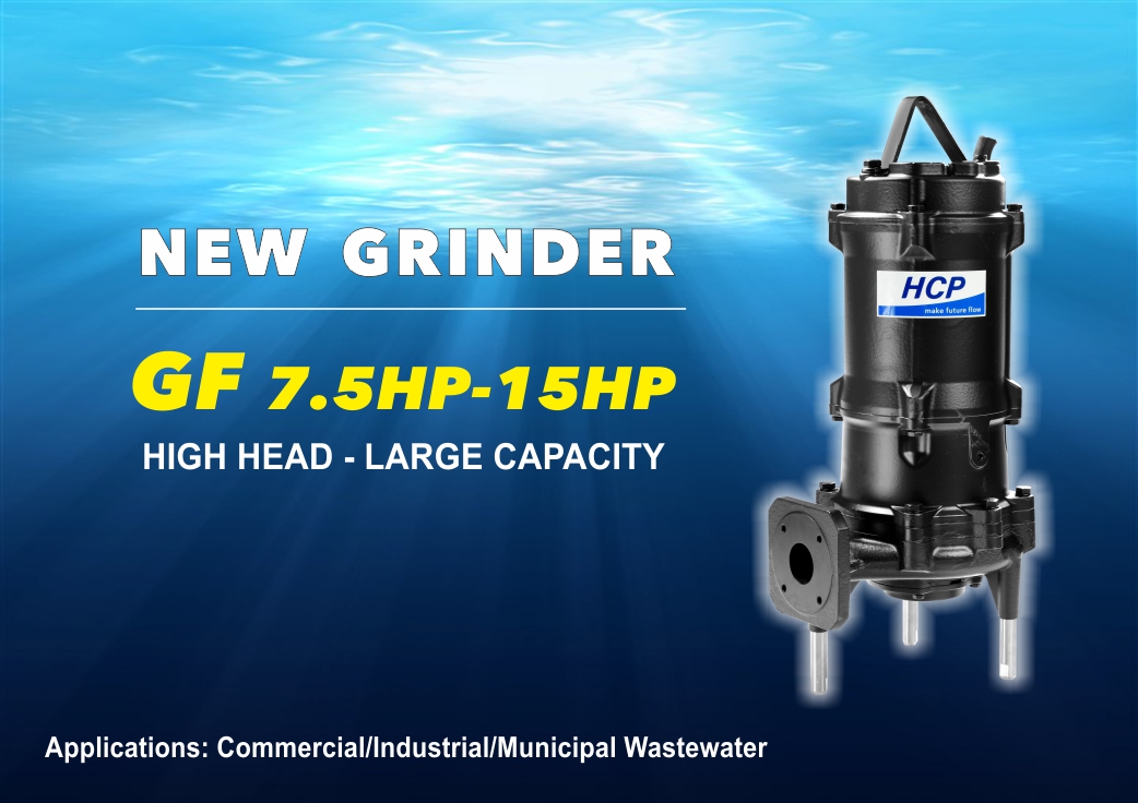 [New Product Launch] GF 7.5HP-15HP Grinder Pumps
